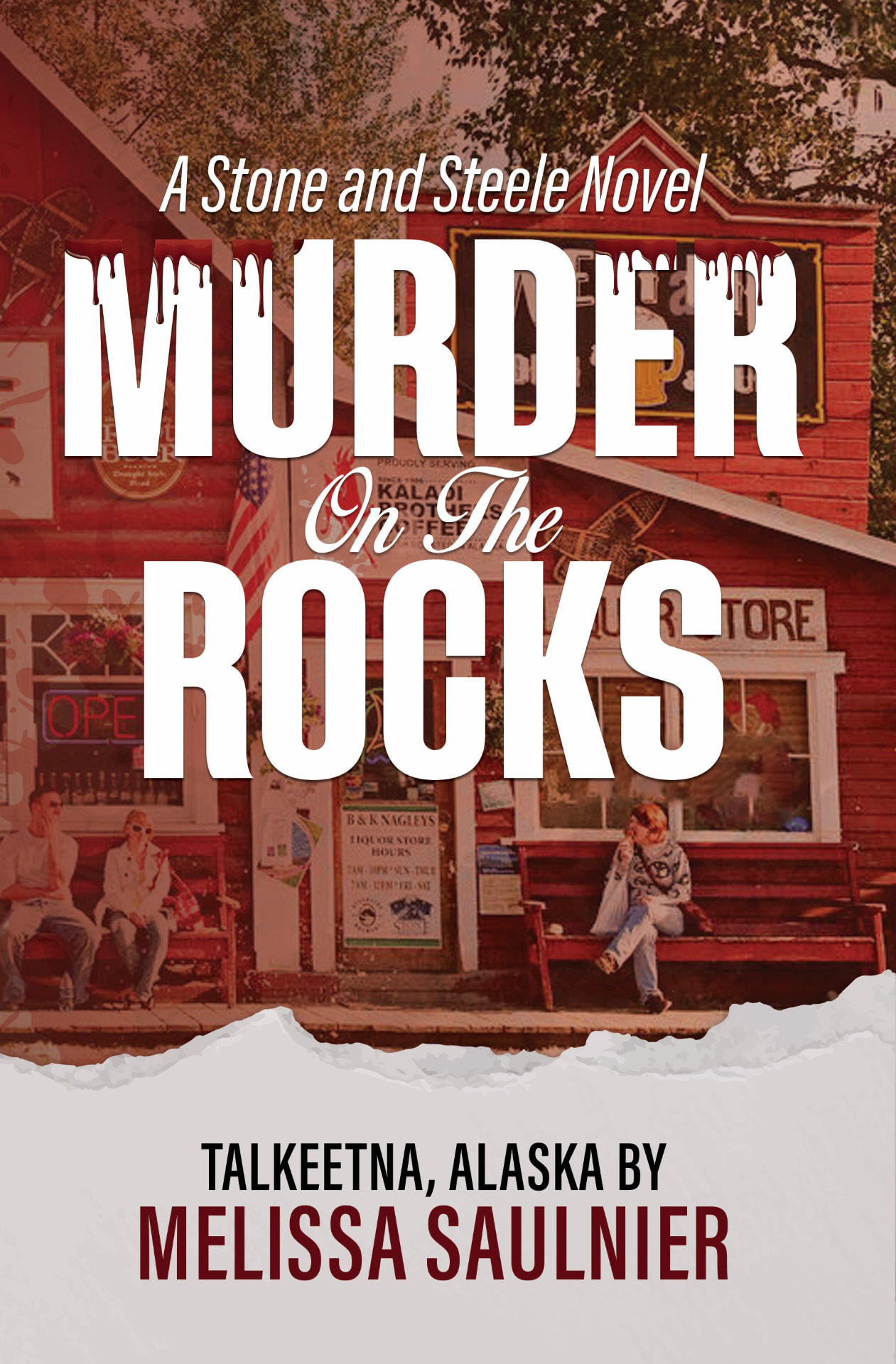 Cover of Murder On the Rocks by Melissa Saulnier