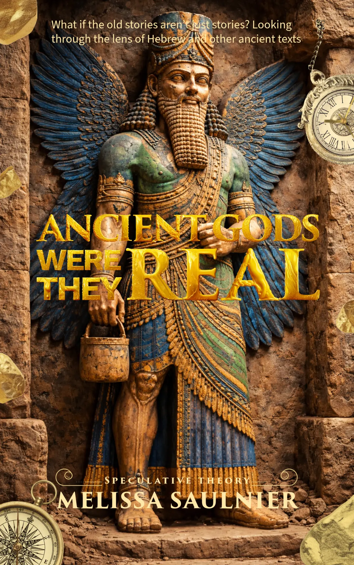 Cover of Ancient Gods: Were They Real? by Melissa Saulnier